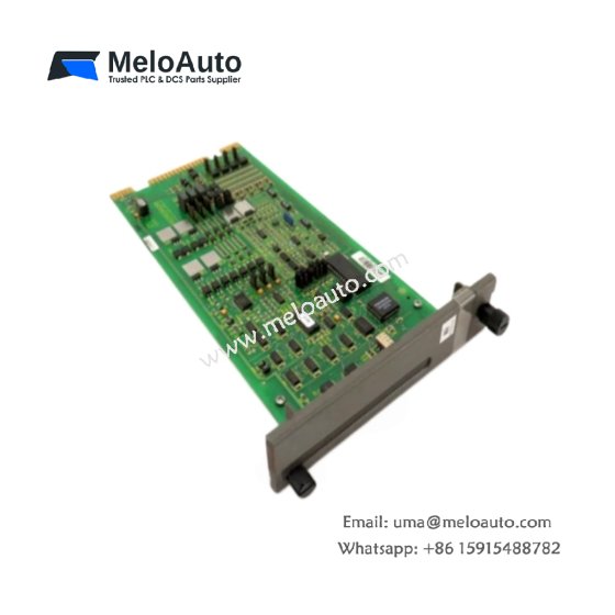 ABB Bailey INSPM01 Interface Serial Port Module. 160x120x50mm, 0.5kg, RS232/RS485 ports, 115.2 kbps, 24V DC. For INFI 90 systems.