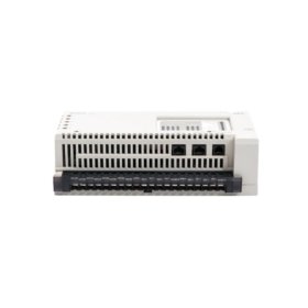 Schneider 110CPU51202 integrated CPU with AC power supply. 12 inputs, 8 relay outputs, 64KB flash, 8KB RAM, Modbus RS-485, 100-240V AC.