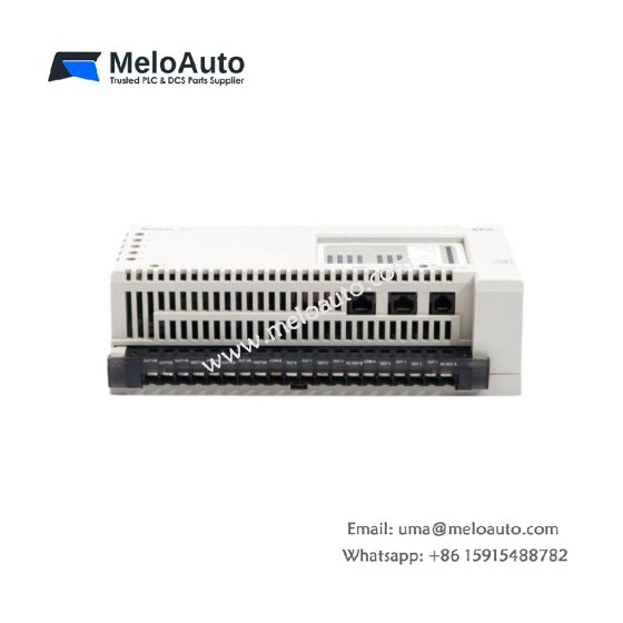 Schneider 110CPU51202 integrated CPU with AC power supply. 12 inputs, 8 relay outputs, 64KB flash, 8KB RAM, Modbus RS-485, 100-240V AC.