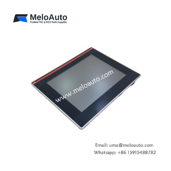 ABB 1SAP550200R0001 Touch Screen Display for AC500/CP600. 7-inch color TFT, 800x480 resolution, resistive touch, Ethernet, Modbus