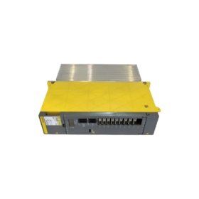 GE A06B-6078-H206#H500 spindle amplifier module for CNC systems. 15 kVA, 30A continuous, 60A peak, dynamic braking, 0-15,000 RPM