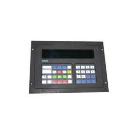 Siemens 6AV1132-0DA10 Operator Panel for SIMATIC S7/S5. 240x64 monochrome LCD, 18 keys, RS-232/422/485/PROFIBUS, IP65, 1.2kg.