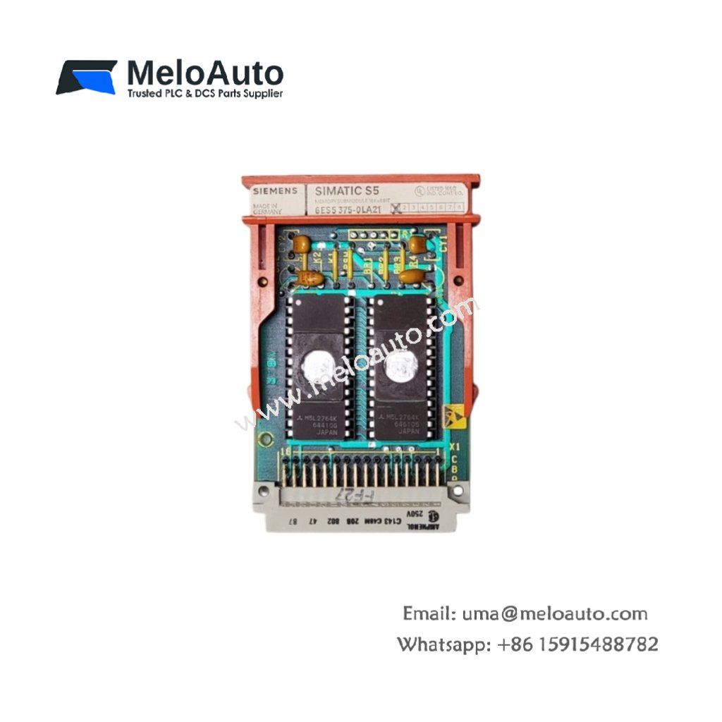 Siemens 6ES5375-0LA21 Memory Submodule for SIMATIC S5