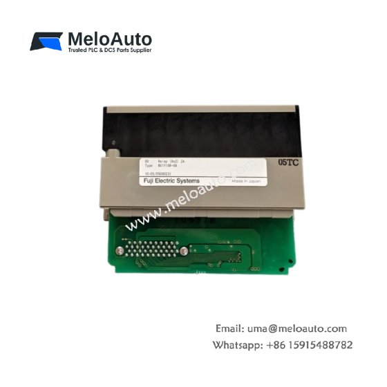 FUJI NV1Y16R-08 relay MICREX-F output module. 16 independent relay channels. SPST-NO contacts. 2A contact rating. 20 million mechanical life