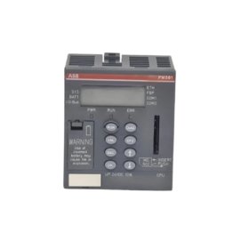 ABB 1SAP140100R0170 CPU features 600 MHz ARM Cortex-A8, 256 MB DDR3 RAM, dual Ethernet ports, and 512 kB retentive memory