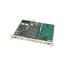 Siemens 6AW5463-0AA interface module. 2 x 25-pin D-sub ports, 1500V isolation, 268 components, 680µF storage, 0.78kg. For signal conversion.