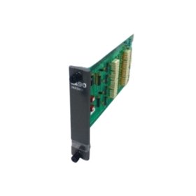 ABB Bailey INSCS01 control I/O module with 16 inputs, 8 transistor outputs, 24.8J energy storage, and 45ms buffering for field signals.