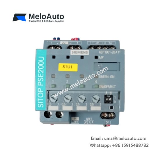Siemens 6FL5700-2BA11 Digital Output Module. 125x90x40mm, 0.35kg, 8 outputs, 24V DC, 1.5A per channel. For industrial control systems.