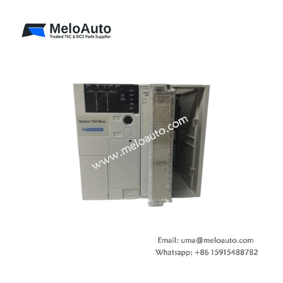 Schneider TSX3705028DR1 PLC configurations module specs. 28 I/O points, 0.52 kg, 24V DC. No onboard energy storage.