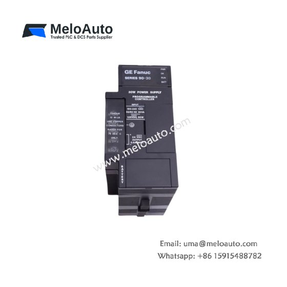 GE IC693PWR321R standard power supply for Series 90-30. 120/240V AC input, 30W output, 0.9kg weight, 5V/24V DC. Shop now.