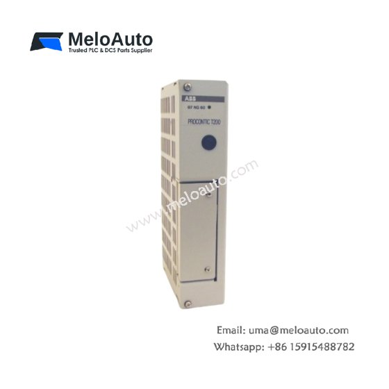 ABB 07 NG 80 Procontic Power Module for CNC systems. 144W total output, 4 DC outputs, 110/220V AC input, 20ms hold-up