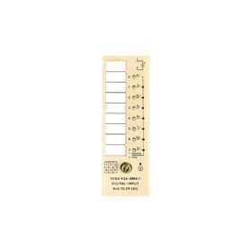 Siemens 6ES5433-8MA11 digital 8 input module. 8 channels, 24V DC, 1500V isolation, 156 components, 470µF storage, 0.82kg. For SIMATIC S5.