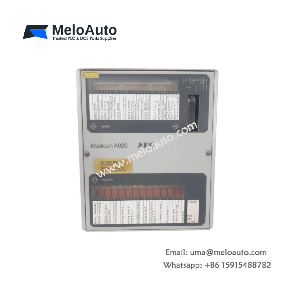 Schneider A020/E/24V Control Unit – Compact Logic Controller