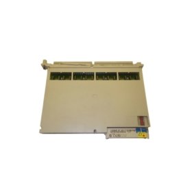 Siemens 6ES5458-4UA12 digital output module with 8 transistor channels, 2A per point, short-circuit protection, and 0.38kg weight
