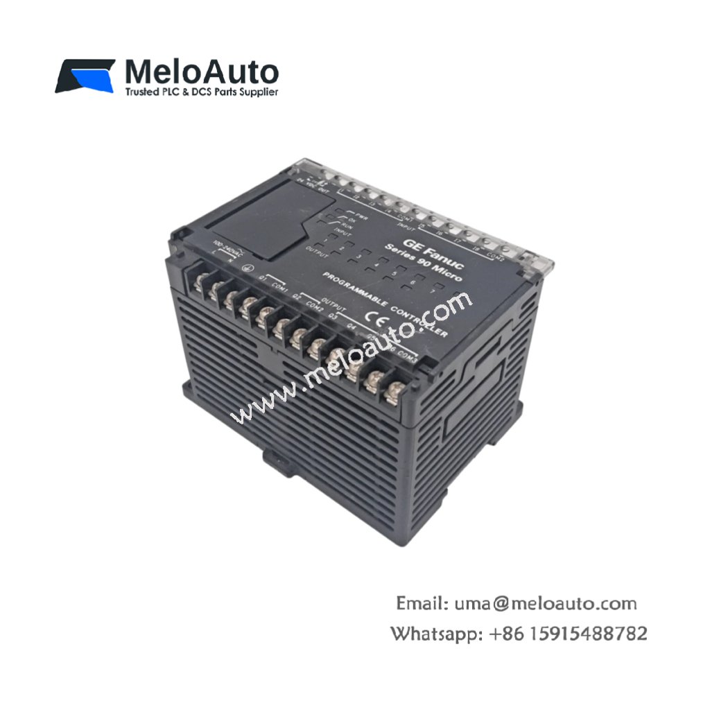 GE IC693UDR001NP1: Compact Micro PLC Unit for Small Automation Tasks