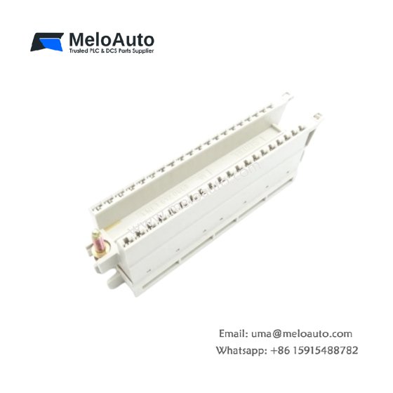 Siemens 6ES5490-8FB11 Terminal Block for SIMATIC S5 I/O modules. 20 spring-clamp terminals, 8A rating, tool-less wiring, 0.12kg.