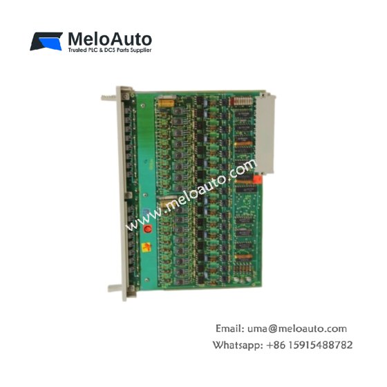 Siemens 6ES5451-5AA12 digital output module for SIMATIC S5. 16 channels, 0.5A per channel, 24V DC, short-circuit protection.