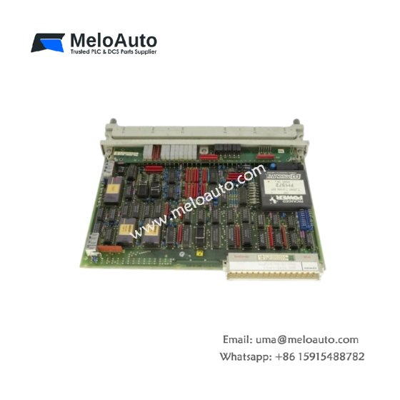 Siemens 6ES5243-1AA11 Input Module. 160x125x50mm, 0.55kg, 16 inputs, 24V DC, 8ms response, 500V isolation. For SIMATIC S5 PLC.