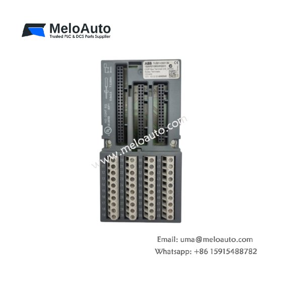 ABB 1SAP210600R0001 Interface Terminal Unit for AC500 I/O modules. 20 push-in terminals, 8A rating, tool-less wiring
