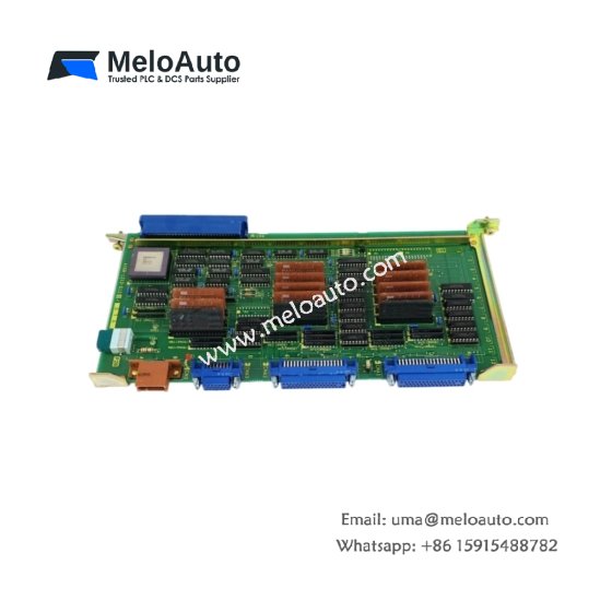 GE A16B-1212-0120 I/O additional board features 32 inputs, 24 outputs, 24V DC operation, 4ms scan time, and optocoupler isolation