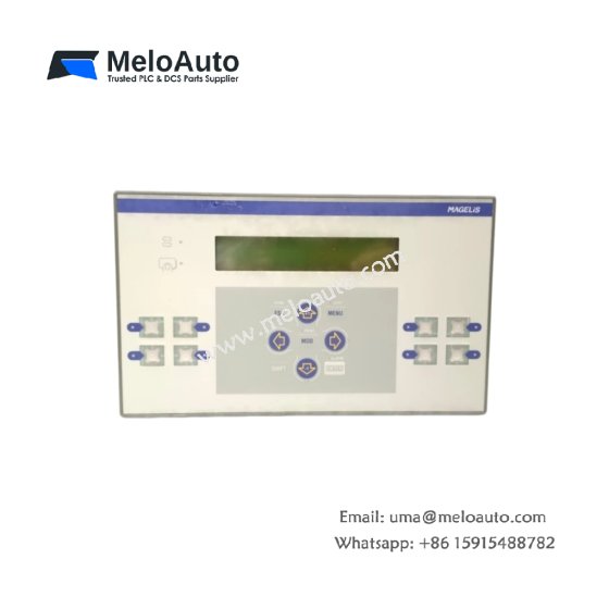 Schneider XBT P011010 compact HMI terminal with 3.8" LCD, RS-232, 0.35kg, 24VDC. Monochrome display with touch screen.