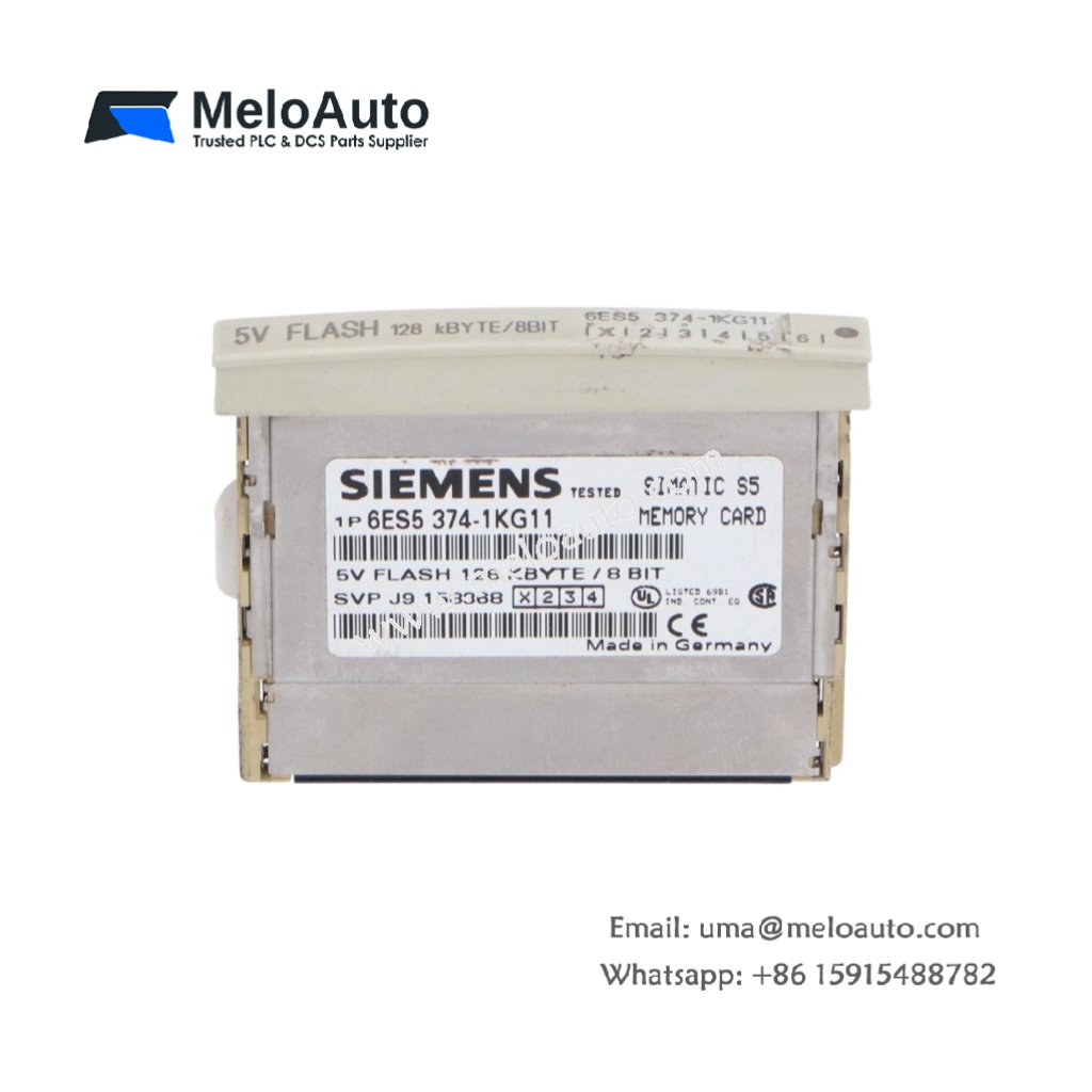 Siemens 6ES5374-1KG11 128KB Flash-EPROM Memory Card