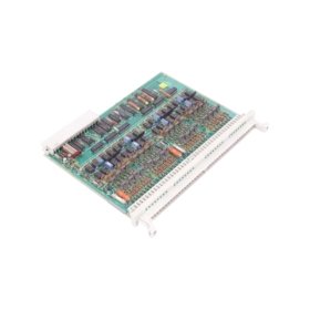 Siemens 6ES5445-3AE11 digital output module. 8 channels, 24V DC, 2A per channel, 168 components, 560µF storage, 0.85kg. For SIMATIC S5.