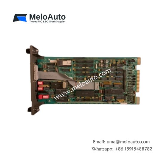ABB Bailey IMSPM01 serial port module with 2 RS-232/485 ports, 115.2 kbps, 22.4J energy storage, and 0.42kg weight for DIN rail.