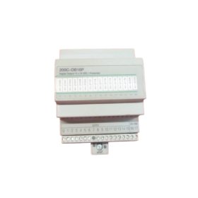 ABB 200C-OB16P digital output module features 16 sourcing channels, 0.5A per channel, 50µs turn-on time, and short-circuit protection