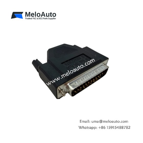GE IC693ACC307A I/O bus terminator plug for Series 90-30. 110 ohm termination impedance, 10-pin connector, eliminates signal reflections