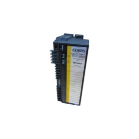 GE IC660BBS101 isolated I/O block for Genius I/O networks. 16 configurable channels. 1500V optical isolation. NEMA 4X enclosure. No battery.
