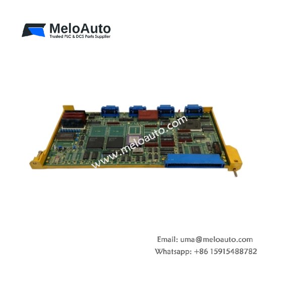 GE A16B-2200-0252/05C Axis Control Board for FANUC CNC. 3-axis simultaneous control, 0.54kg, 500 kHz encoder input, no battery.