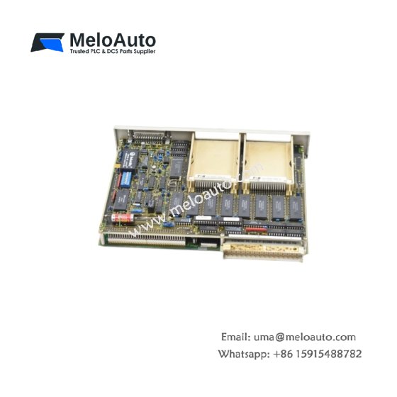 Siemens 6FM1470-3CA25 PLC video display module for SIMATIC S5. 640x480 VGA output, 16 colors, 256KB video RAM, 100 screens.
