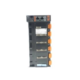 FUJI NP1BS-06 base board for MICREX-SX PLC systems. 6 module slots. 4-layer backplane PCB. No energy storage. 0.75kg. DIN rail or panel mount.
