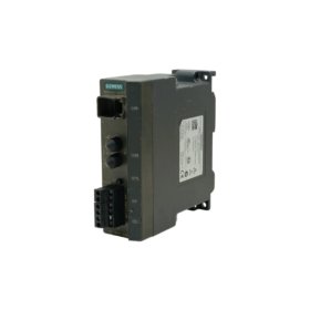 Siemens 6GK5101-1BB00-2AA3 media converter. Copper to multimode fiber, 10/100 Mbps, 3km range, 86 components, 0.22kg. For PROFINET.