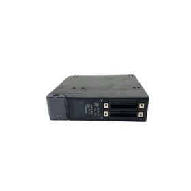 GE IC693MDL753F logic output module for Series 90 % -30 PLC. 16 independent 24V DC outputs. 0.5A per channel. Overcurrent protection