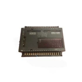 GE IC609SJR121B Series One Junior Controller. 12 discrete inputs, 8 relay outputs, 24V DC, 1KB EEPROM memory, no battery, DIN rail. 0.85kg