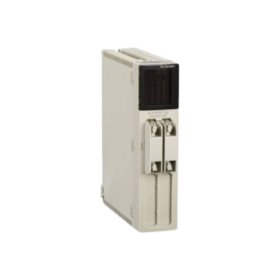 Schneider TSXDMY28RFK discrete mixed I/O module features 16 DC inputs and 12 relay outputs at 2A per contact. 1500VAC optical isolation