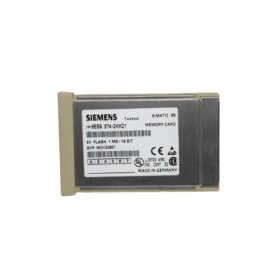 Siemens 6ES5374-2KK21 Memory Card. 38x14x9mm, 12g, 64KB capacity, 250ns access, 5V DC. For SIMATIC S5 PLC program storage.