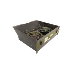 ABB Bailey NFAN01 fan assembly for INFI 90 system cabinets. 72 CFM airflow. Dual-ball bearing motor. 50,000 hour life. No energy storage