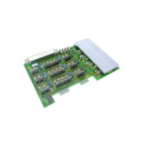 Siemens 6ES5410-0AA12 digital output module. 8 relay outputs, 5A at 250V AC/DC, 168 components, 470µF storage, 1.05kg. For SIMATIC S5.