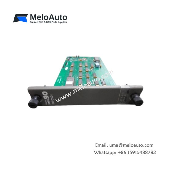 ABB Bailey IMRDI01 digital input for INFI 90. Features 16 channels, 10-30VDC range, 1500V optical isolation, 5ms response, no battery, 0.48kg.