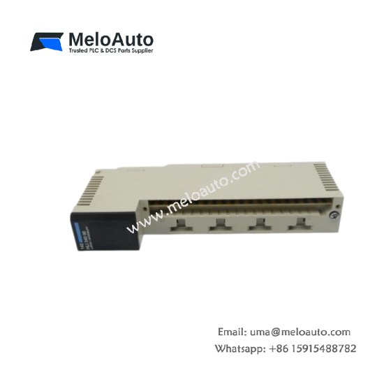 Schneider 140HLI34000 latch/interrupt module for Modicon Quantum. 16 discrete inputs, 24V DC, 1ms resolution, interrupt mode, no battery