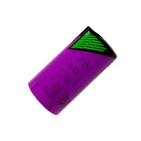 Siemens 6EW1001-0AA 3.6V Lithium D-cell battery for SIMATIC S5. 13,000 mAh capacity, 10-year shelf life, -55°C to +85°C.