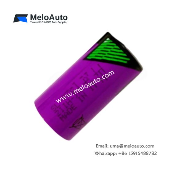 Siemens 6EW1001-0AA 3.6V Lithium D-cell battery for SIMATIC S5. 13,000 mAh capacity, 10-year shelf life, -55°C to +85°C.