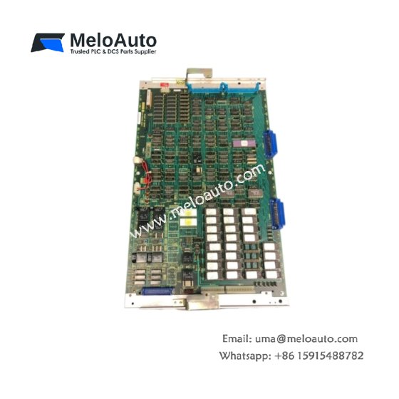 GE A20B-0003-074/12F CPU board for Fanuc CNC systems. 32-bit processor. 4-axis control. 128KB program memory. Battery-backed SRAM. 0.88kg.