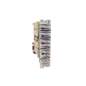 ABB 07 YS 81 Procontic binary output module with 16 channels, 0.4kg weight, 130x55x110mm size, and MOSFET outputs.