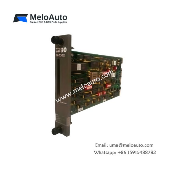 ABB Bailey IMMPI02 multifunction processor interface for INFI 90 DCS. Dual redundant plant bus, 32KB buffer, 2 Mbit/s throughput.