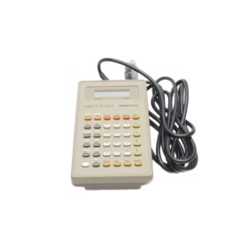 Siemens 6ES5605-0RU11 operator keypad features 24 membrane keys, 2x16 character LCD display, IP54 front rating, and 25-pin D-sub interface