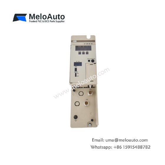 ABB 07 ZB 69 R1 bus coupler card for Procontic networks. Profibus DP slave, weight 0.22kg, size 130x30x110mm, no energy storage